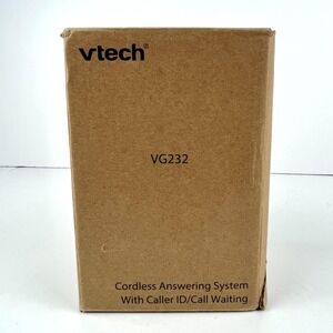 VTech VG232 Cordless Answering System Caller ID Call Waiting Home Phone New